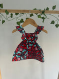 Load image into Gallery viewer, Baby Dress | Ruby Flower