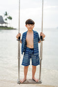 Load image into Gallery viewer, Temi Swim Shorts | Sea Lines