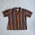 Load image into Gallery viewer, Pre-loved Temi Shirt | Golden Stripe Print
