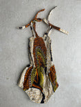 Load image into Gallery viewer, Pre-loved Orange Fan Aisha Romper