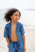 Load image into Gallery viewer, Temi Swim Shorts | Ocean Wave