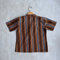 Load image into Gallery viewer, Pre-loved Temi Shirt | Golden Stripe Print