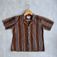 Load image into Gallery viewer, Pre-loved Temi Shirt | Golden Stripe Print