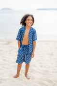 Load image into Gallery viewer, Temi Swim Shirt | Ocean Wave