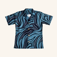 Load image into Gallery viewer, Temi Swim Shirt | Blue Zebra