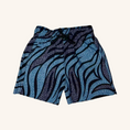 Load image into Gallery viewer, Temi Swim Shorts | Blue Zebra
