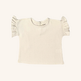 Load image into Gallery viewer, Ama Frilled Top | Bone