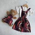 Load image into Gallery viewer, Sunset Feather Ndidi Dolls Dress