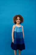 Load image into Gallery viewer, Lola Swing Dress - Indigo Layer