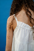 Load image into Gallery viewer, Lola Swing Dress | Ivory Cloud