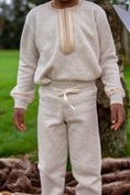 Load image into Gallery viewer, Kamso Embroidered Tracksuit | Sandstone