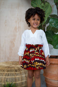Load image into Gallery viewer, Taiwo Top/Skirt | Amber Fan