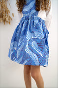 Load image into Gallery viewer, Ndidi Apron Dress | Blue Dot