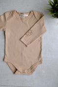 Load image into Gallery viewer, Long Sleeve Bodysuit<br> Caramel