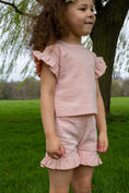 Load image into Gallery viewer, Ama Frilled Shorts | Sand Pink