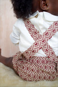 Load image into Gallery viewer, Anwuli Cross Romper | Plum Fawn