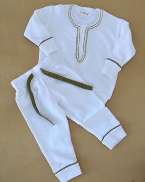 Kamso Embroidered Loungesuit
