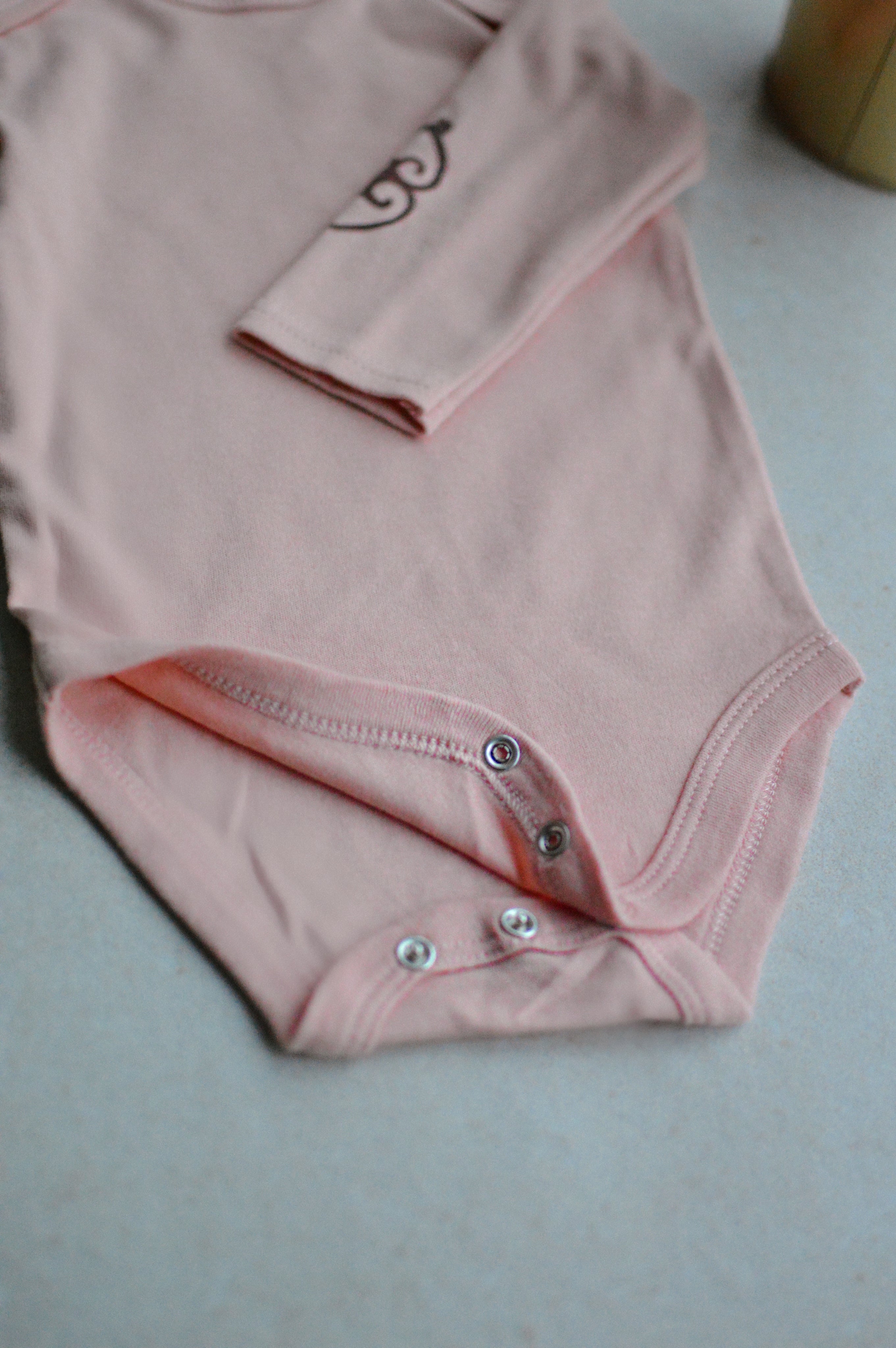 Long Sleeve Bodysuit<br> Hibiscus