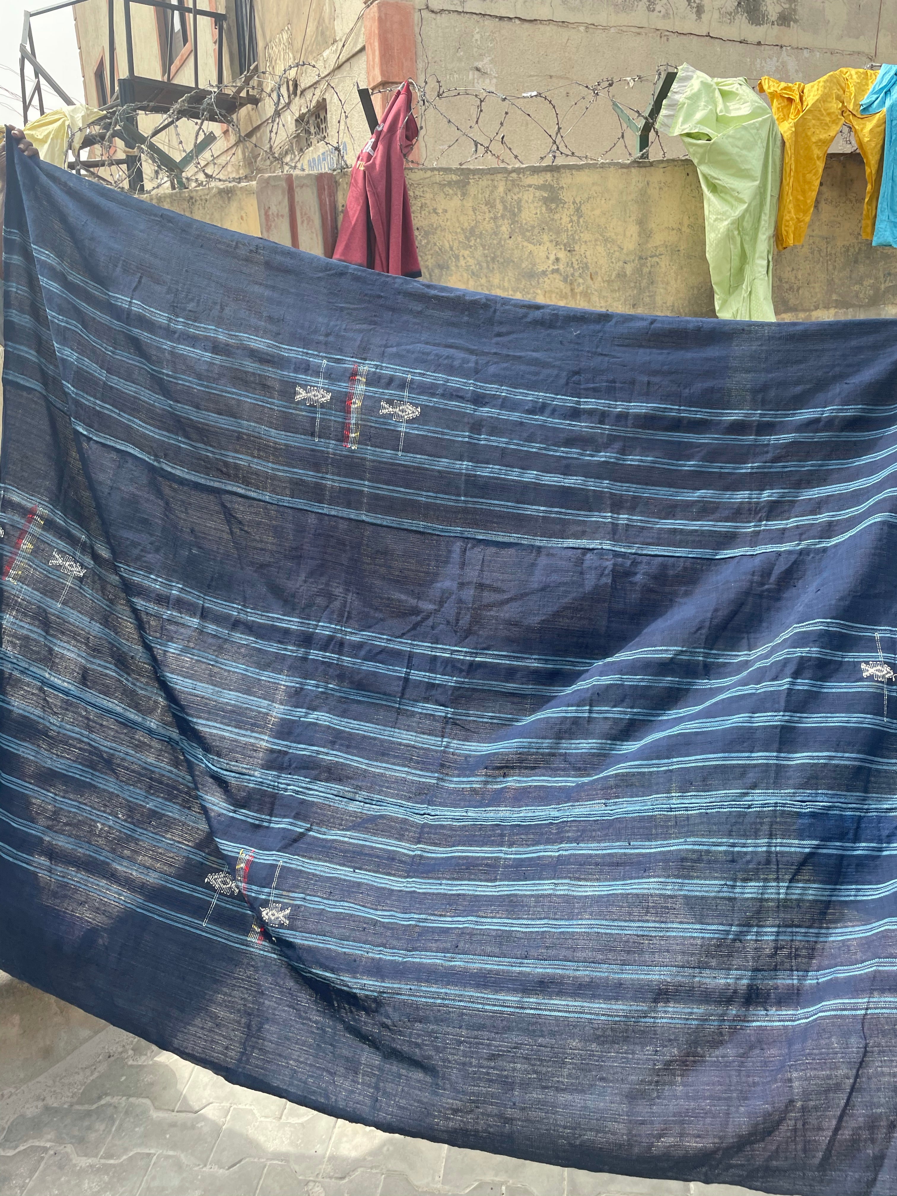 Fulani Wrapper Indigo Fabric