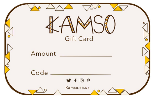 Kamso Gift Card